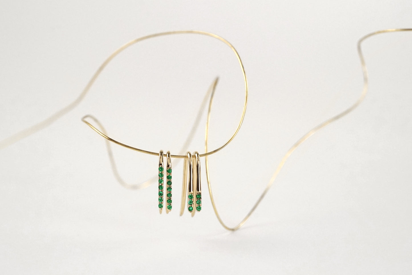 Emerald Line Ear Climber