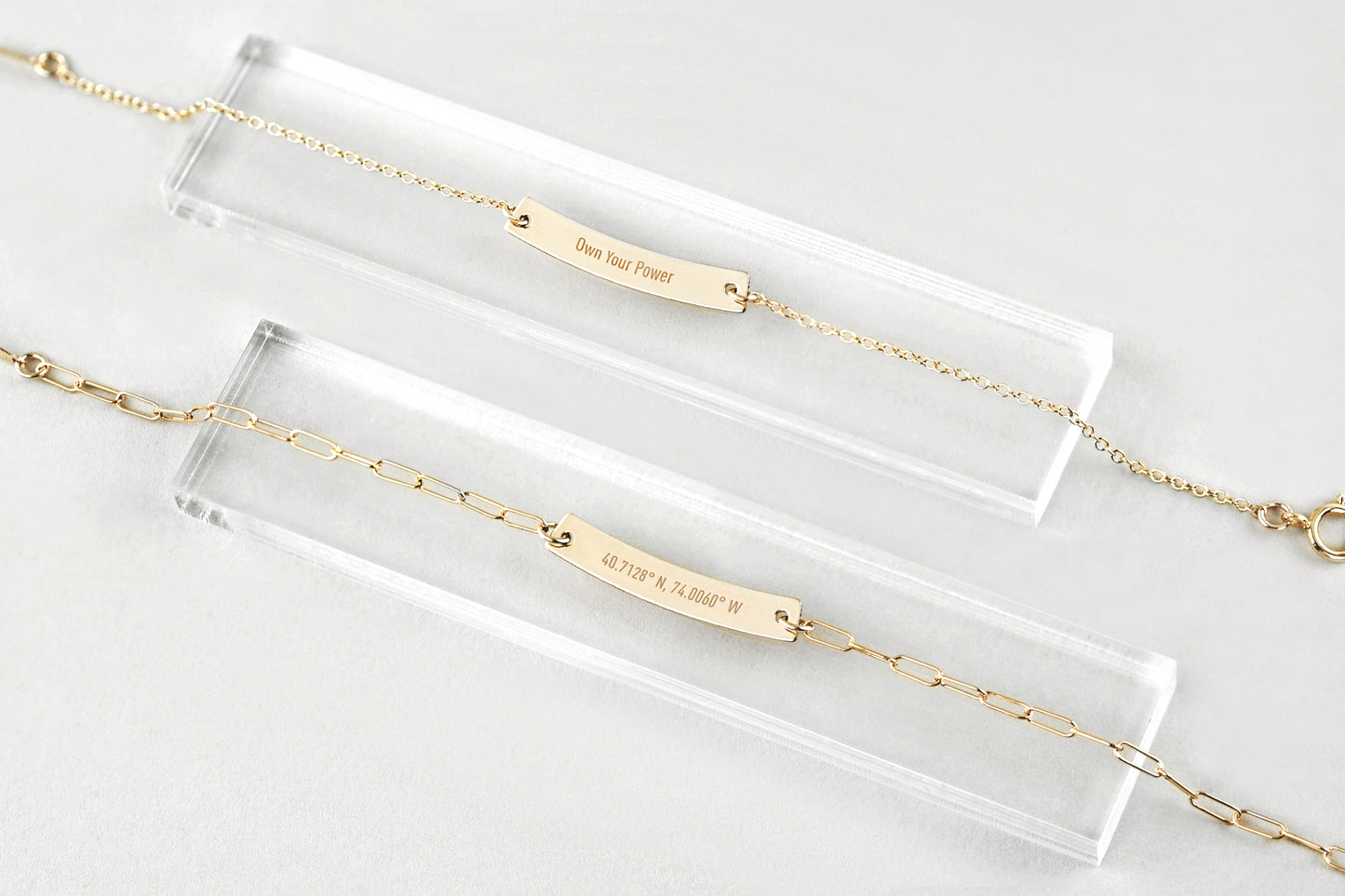 Everly Personal Mantra Bracelet