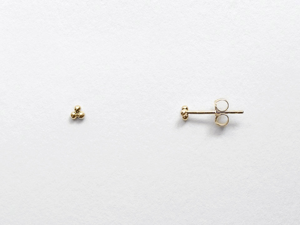 Three Dot Trinity Earrings