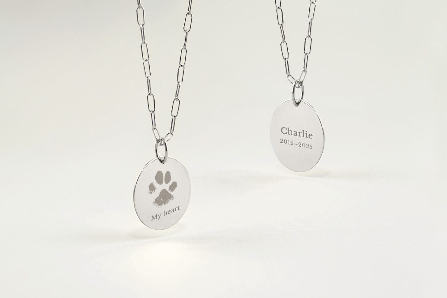 Little Paw Print Necklace – The Emblem Grande