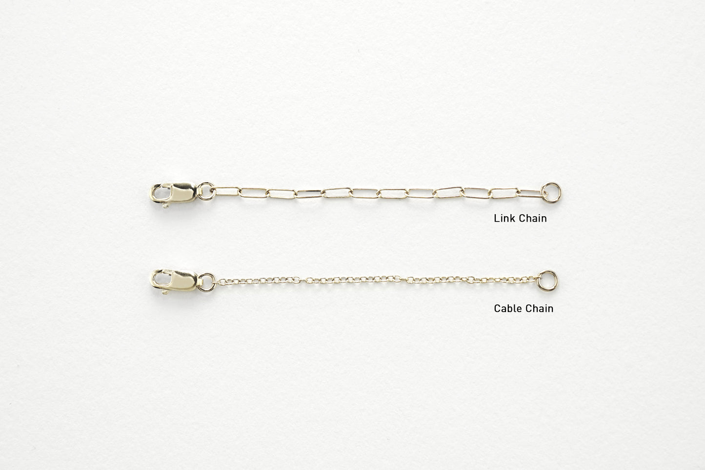 Necklace Extender Chain Lobster Clasp