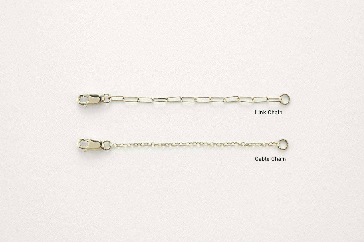 Necklace Extender Chain Lobster Clasp