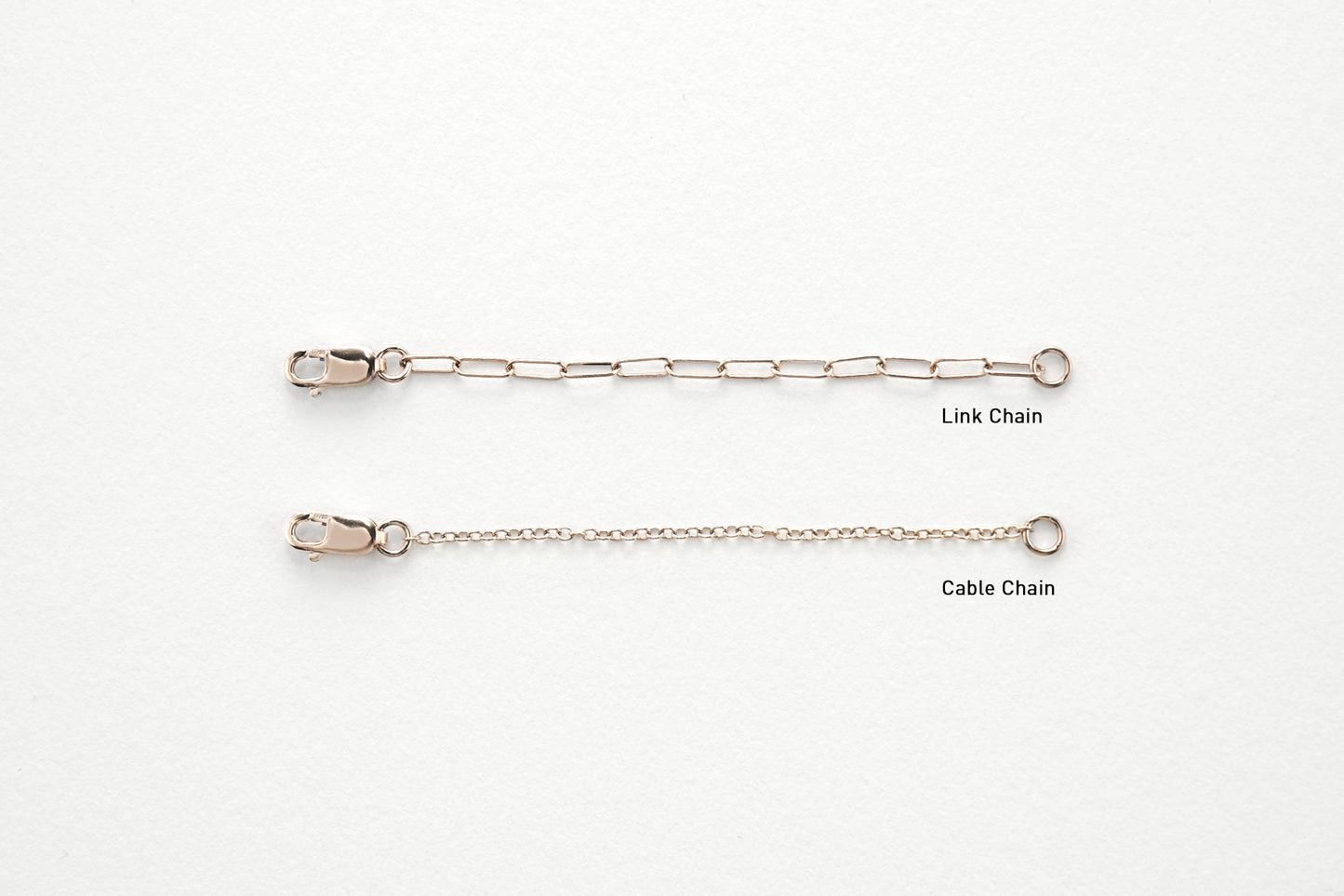 Necklace Extender Chain Lobster Clasp