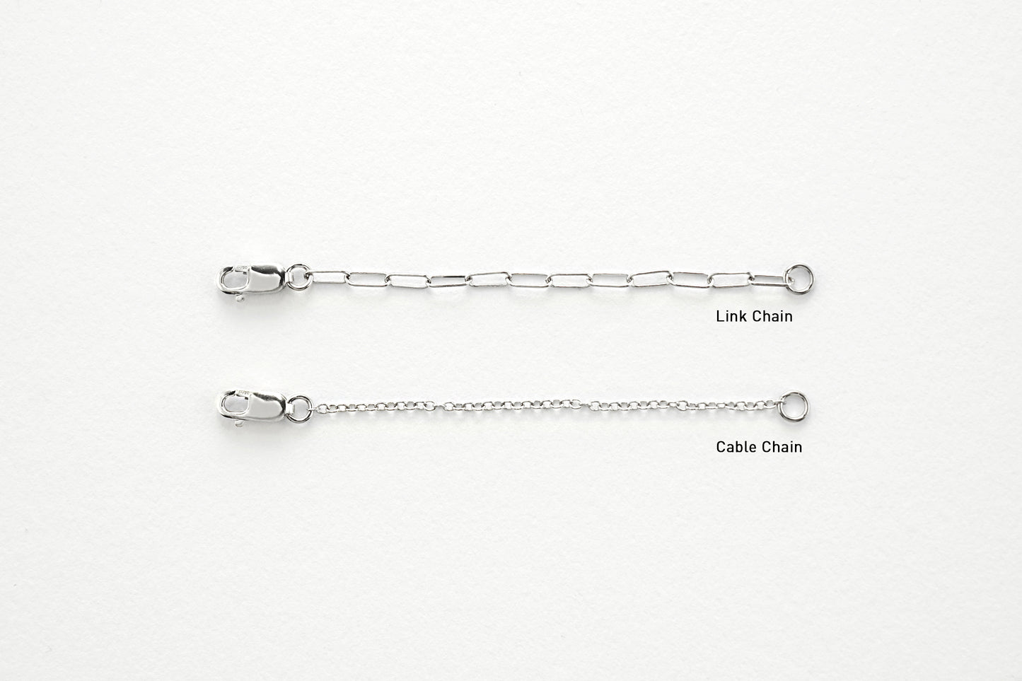 Necklace Extender Chain Lobster Clasp