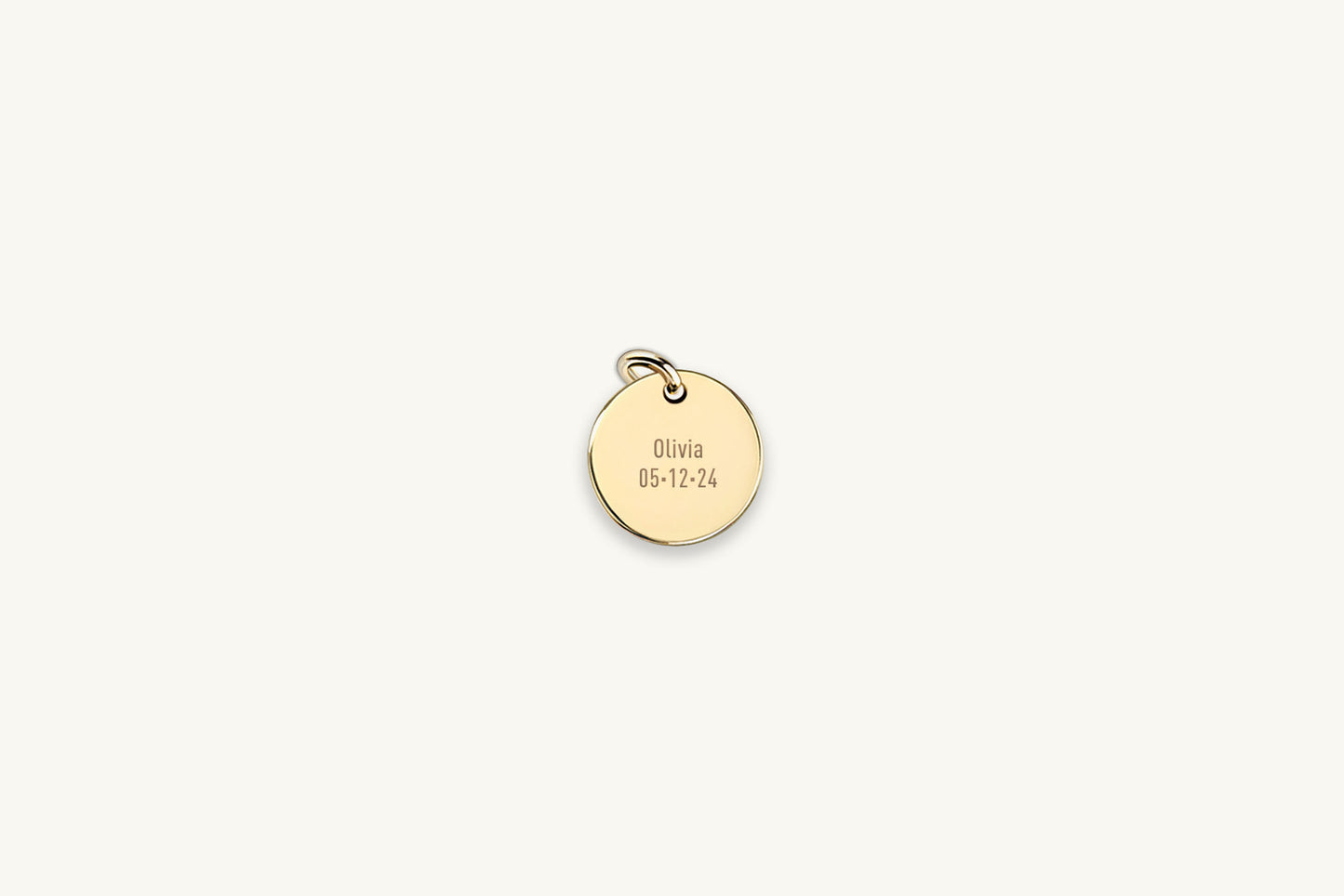 The Emblem Mini Engraved Message Disc