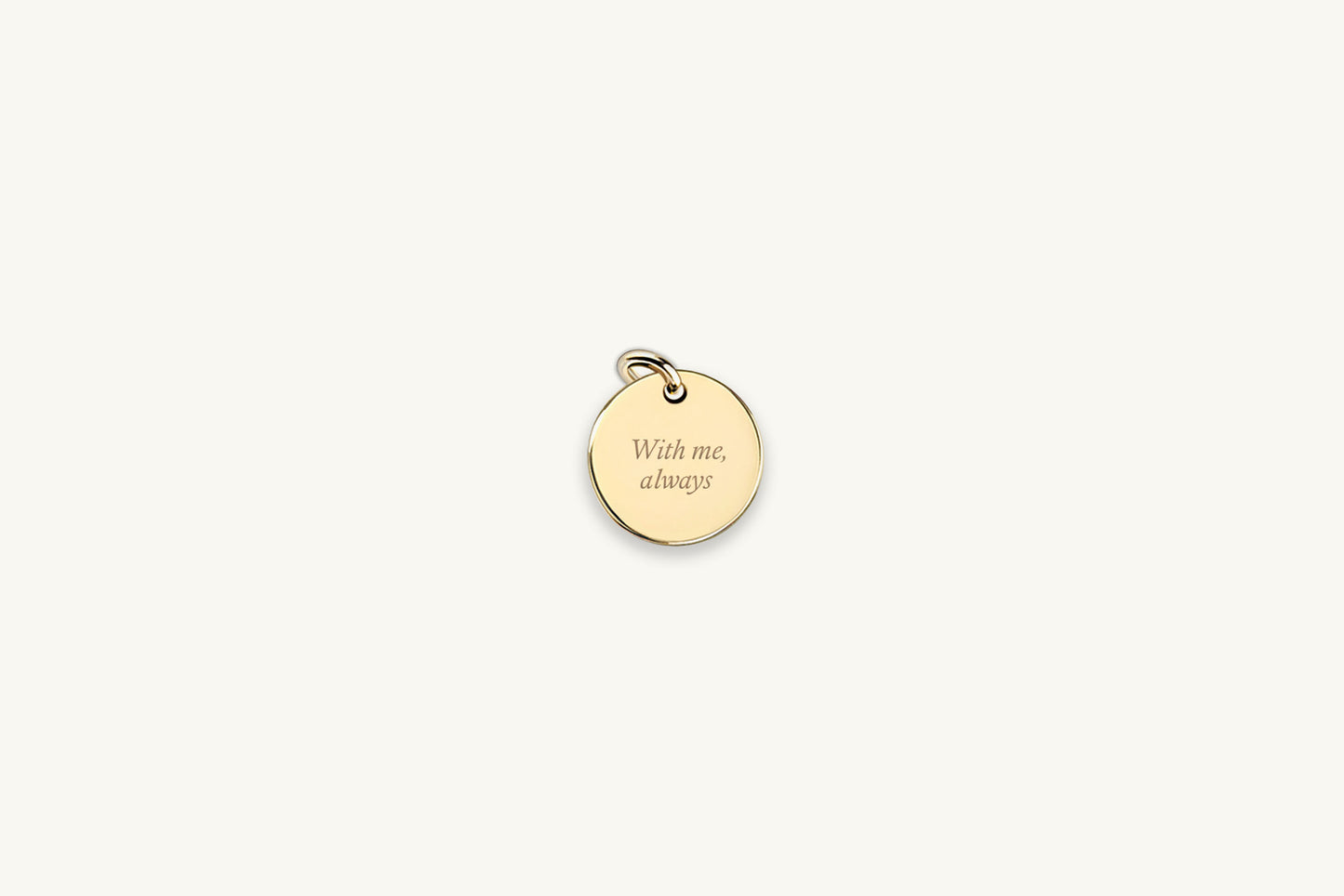 The Emblem Mini Engraved Message Disc