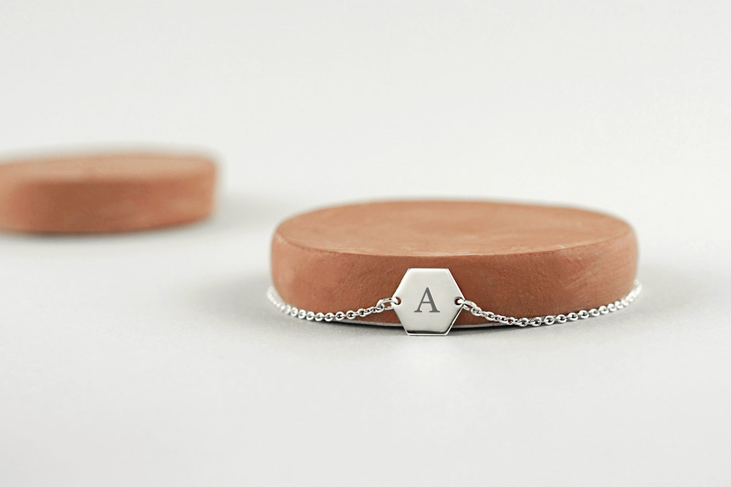 Hive de Lune Initial Charm Bracelet