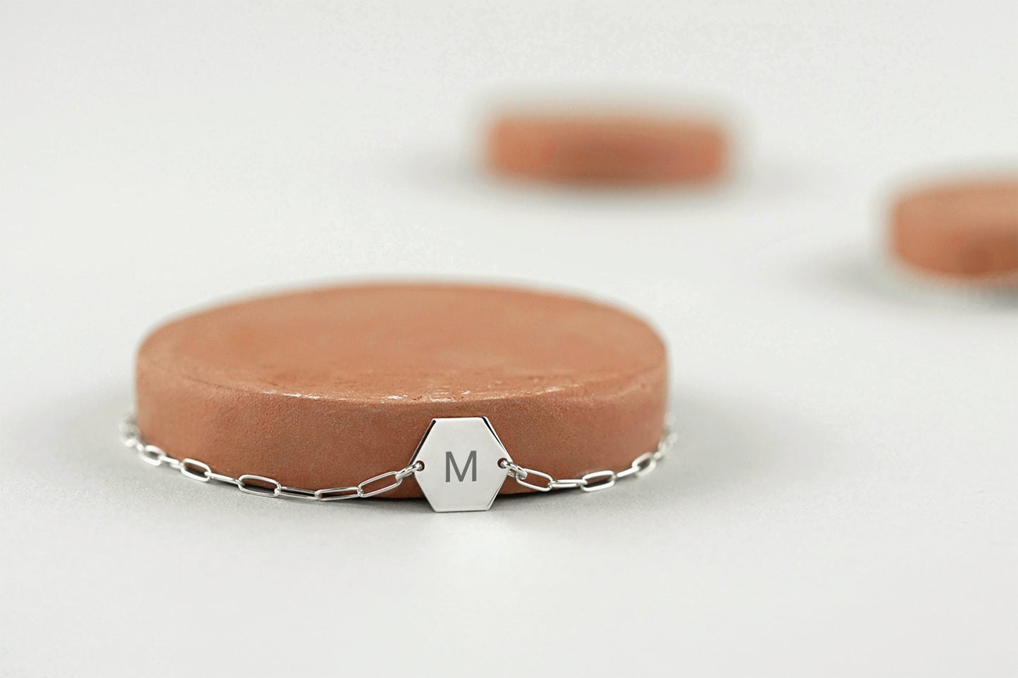 Hive de Lune Initial Charm Bracelet