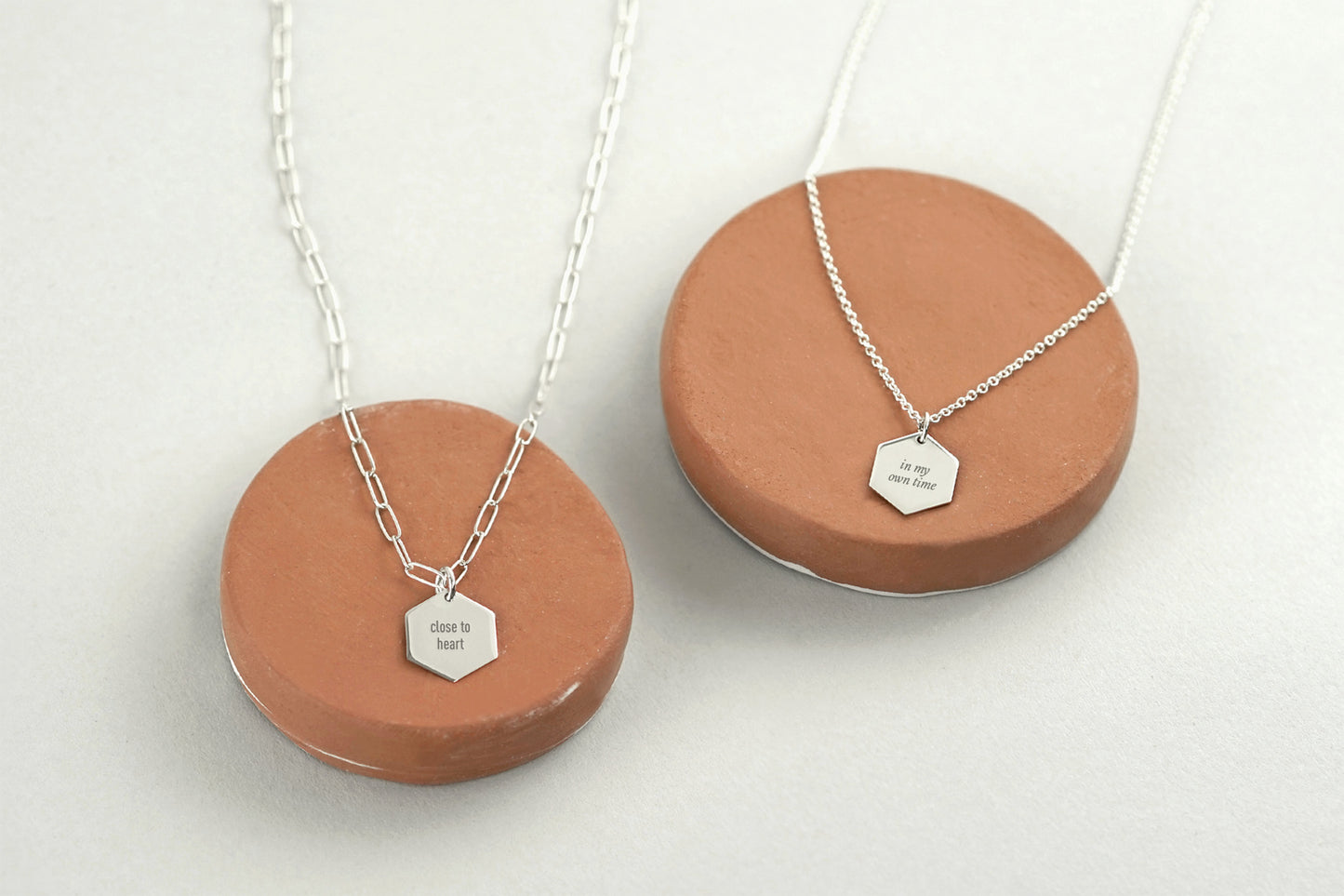 Hive de Lune Message Charm Necklace