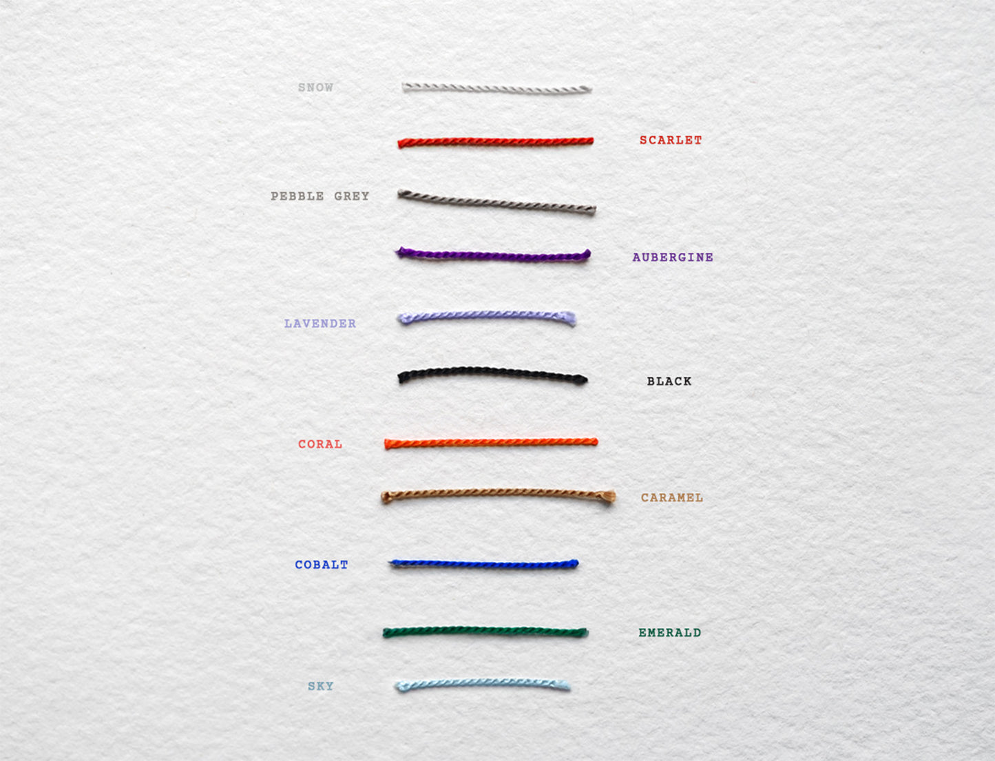 The Line Silk Message Bar Necklace