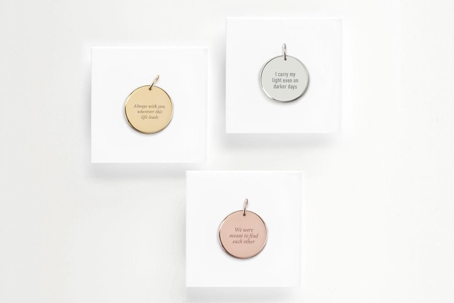 The Emblem Grande Message Charm