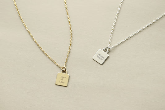 The Vow Lock Charm Necklace
