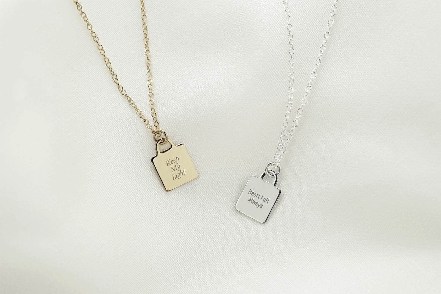 The Vow Lock Charm Necklace