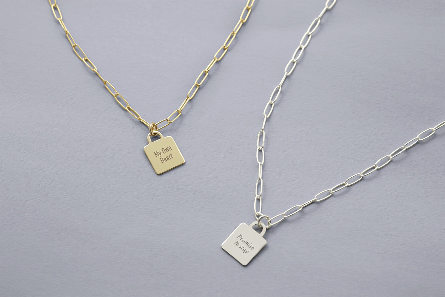 The Vow Lock Charm Necklace