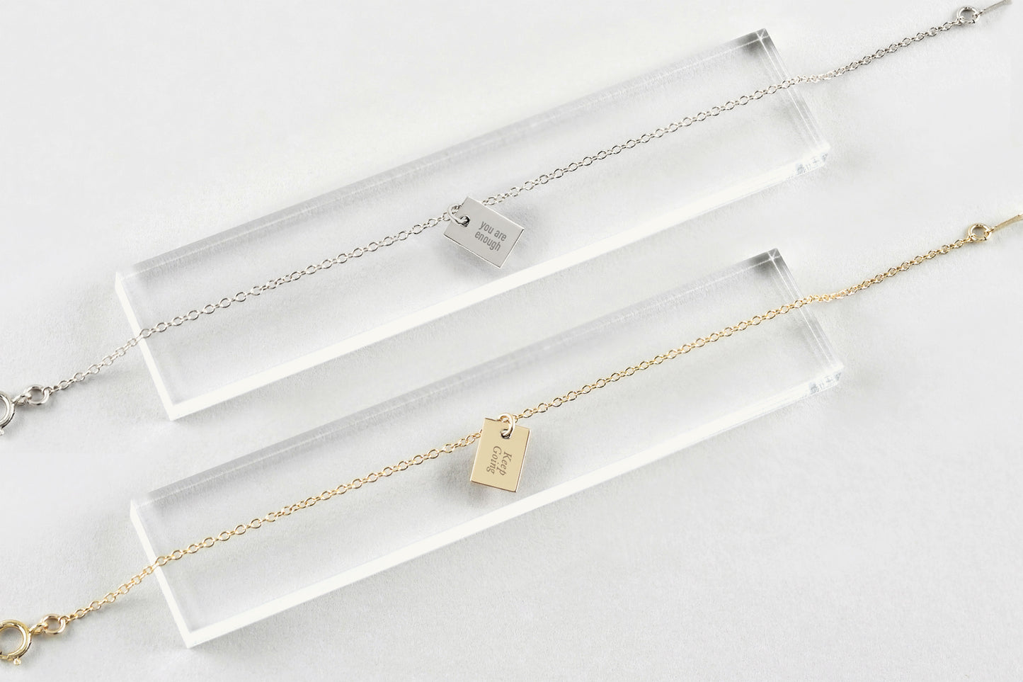 The Whisper Message Charm Bracelet