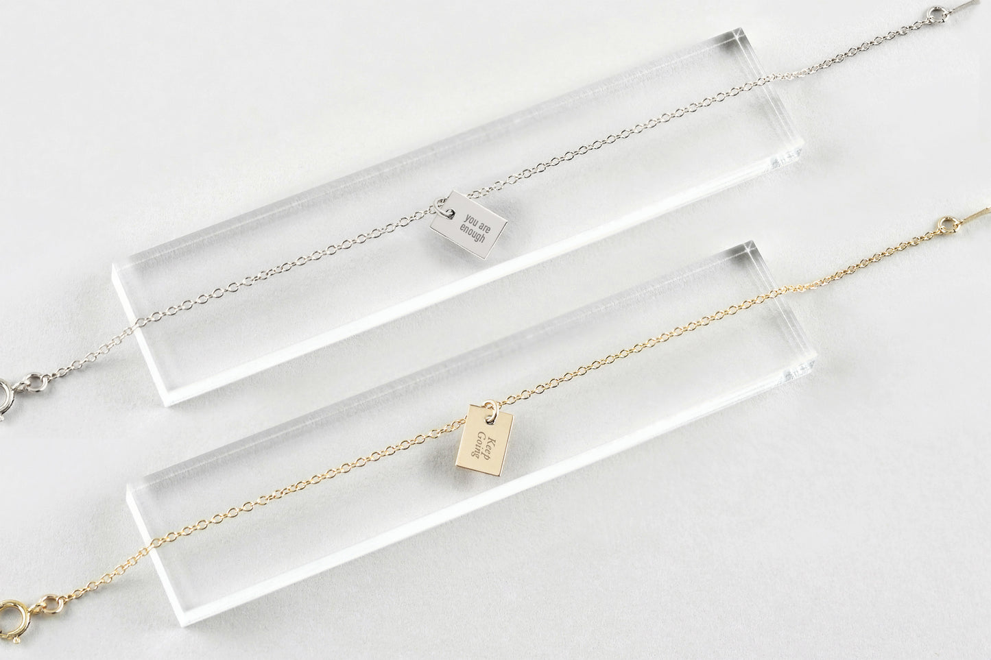 The Whisper Message Charm Bracelet