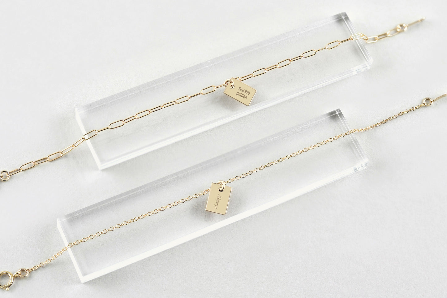 The Whisper Message Charm Bracelet