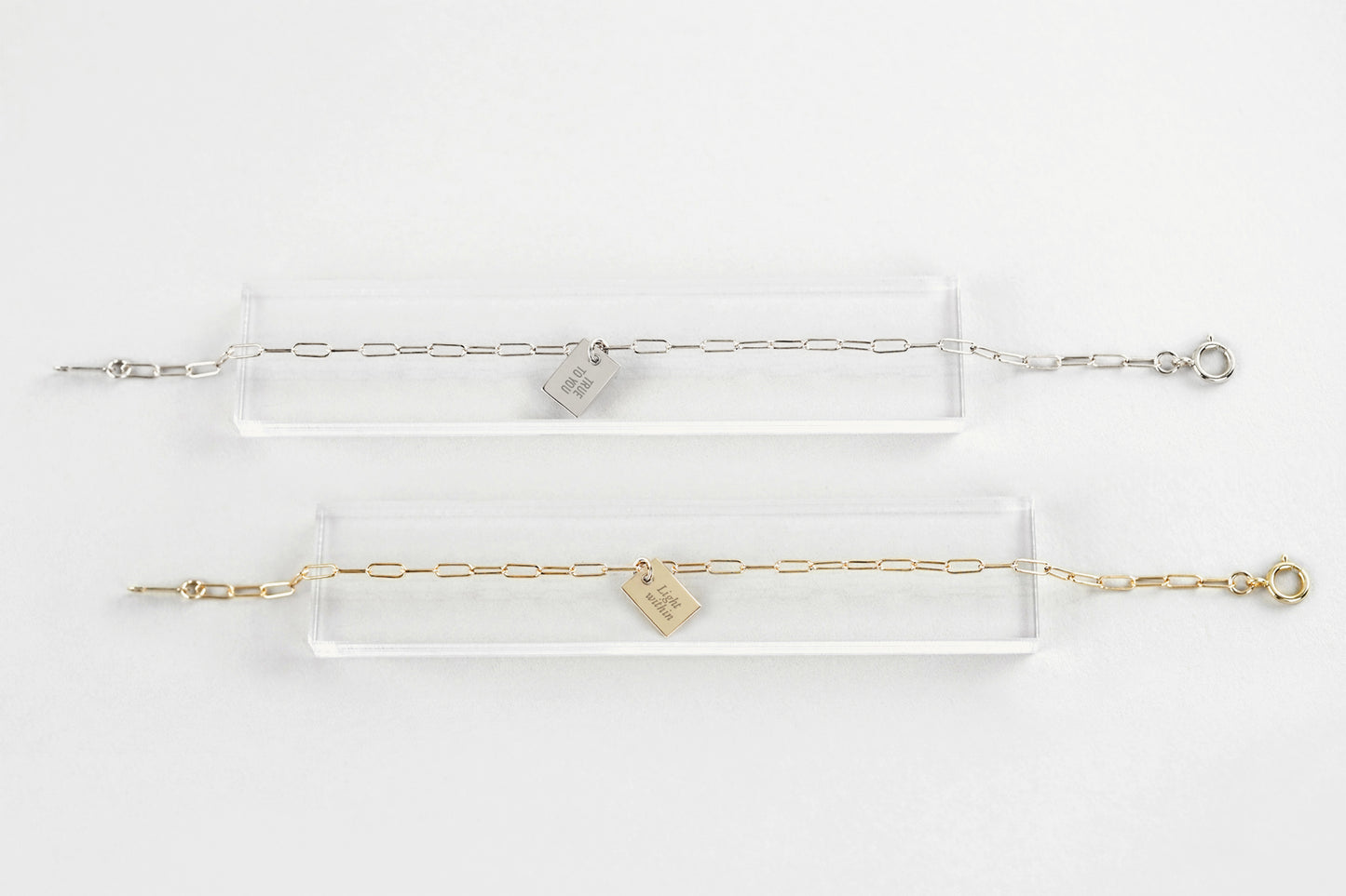 The Whisper Message Charm Bracelet