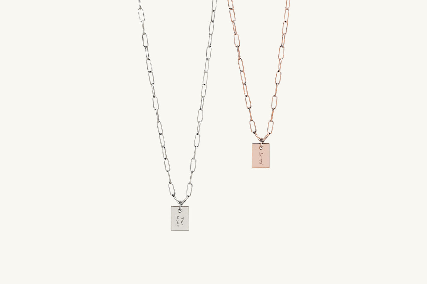 The Whisper Message Charm Necklace