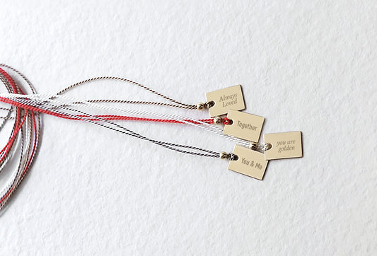 The Whisper Silk Message Necklace