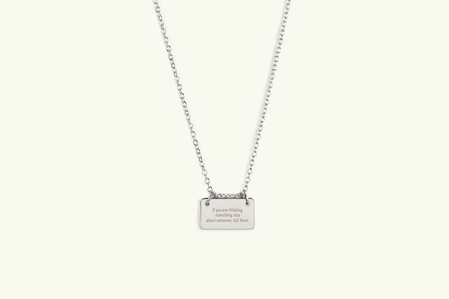 Little Reminder Personalized Necklace