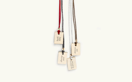 Say Anything Silk Necklace