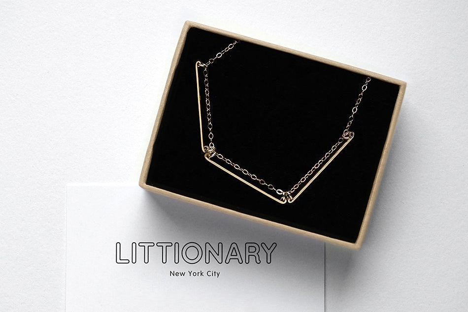 Trio Bar Necklace